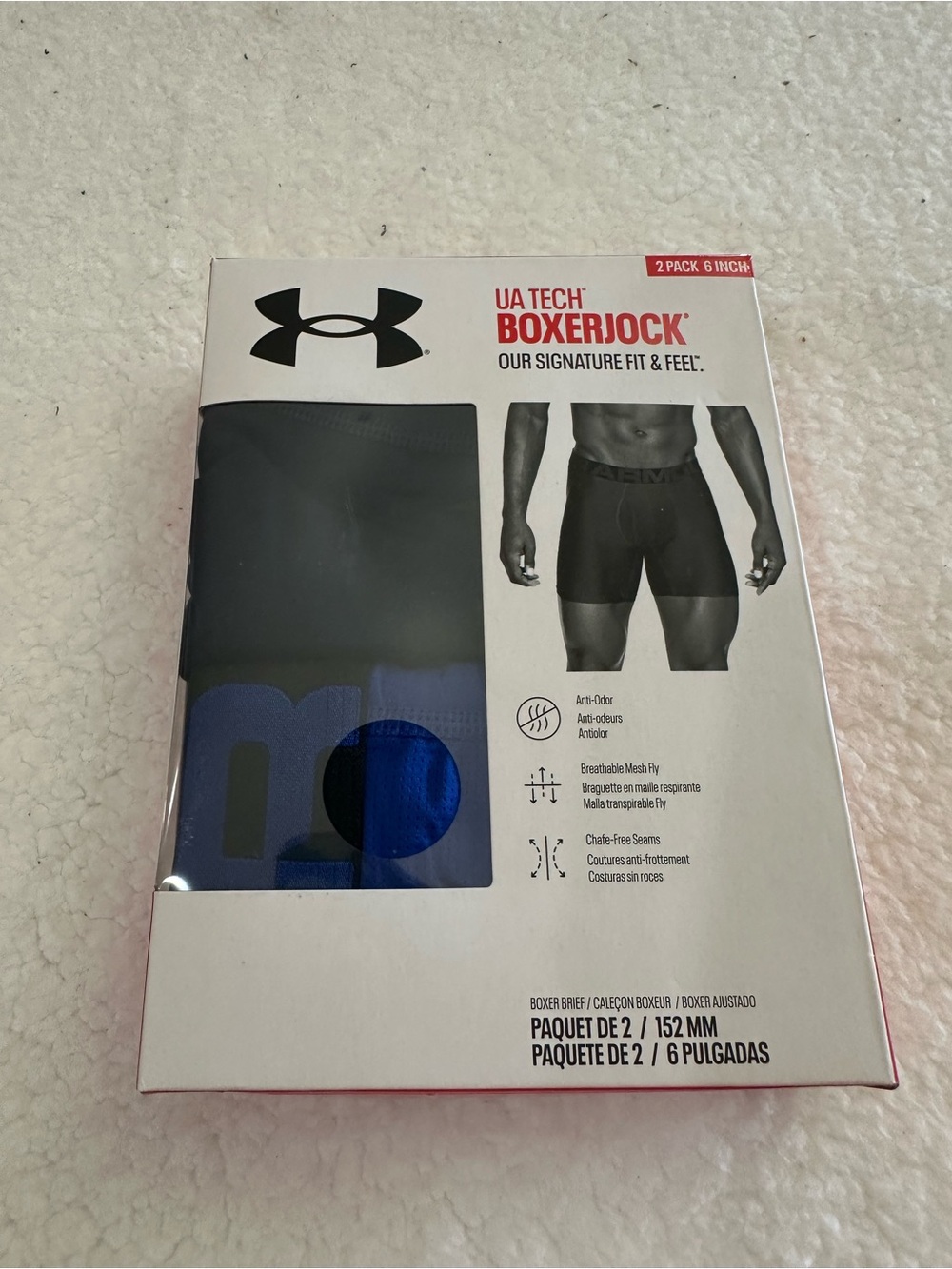 Under Armour Men’s UA Tech Boxerjock 2-Pack